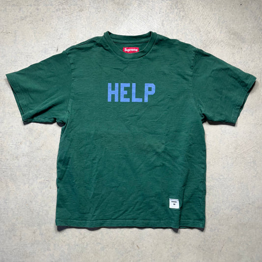 Supreme Help S/S Top in Dark Green Medium