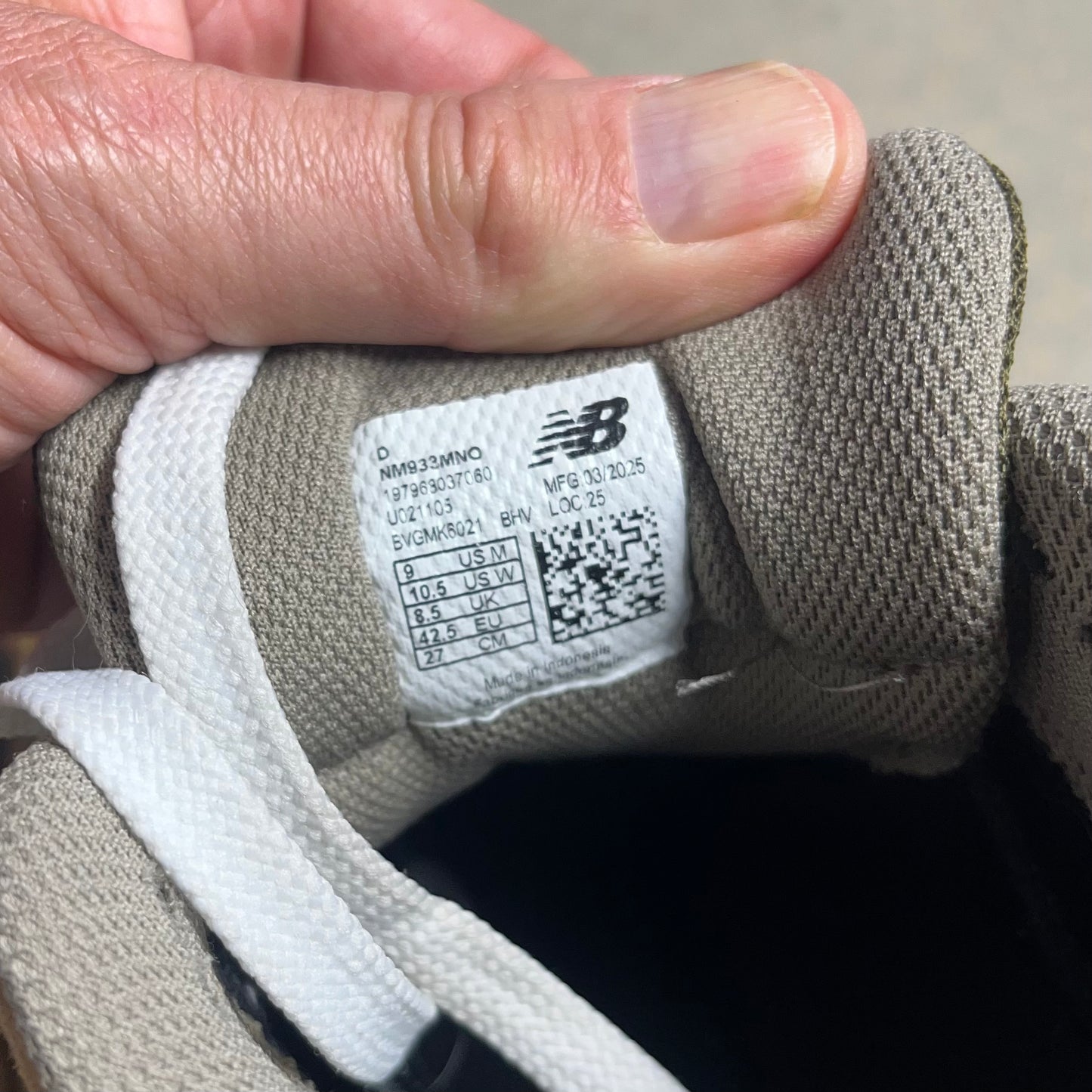 New Balance Numeric 933 Andrew Reynolds Size 9