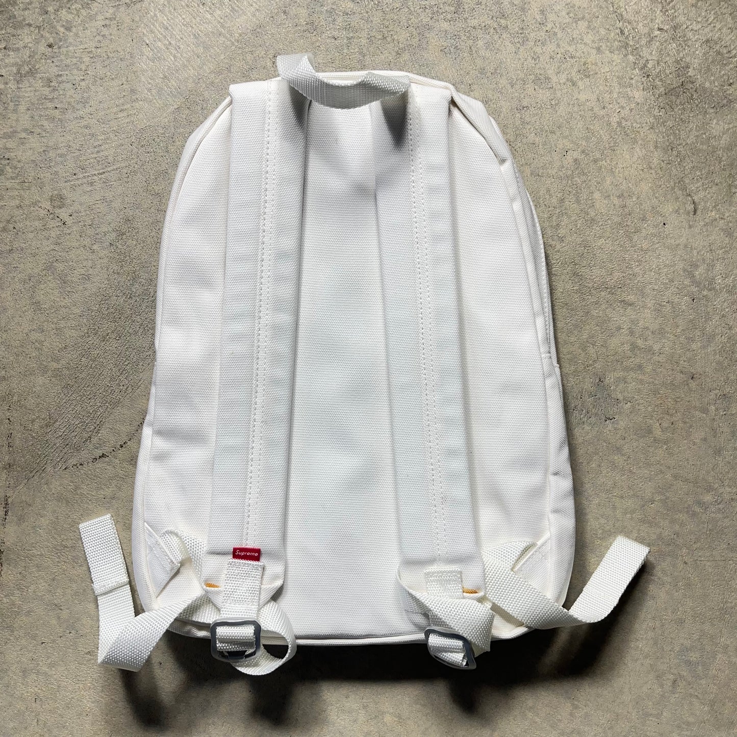 Supreme Canvas Backpack White