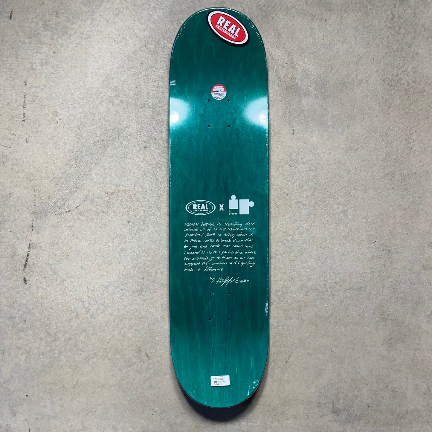 Real Hayley Wilson Pieces Deck 8.25 True Fit