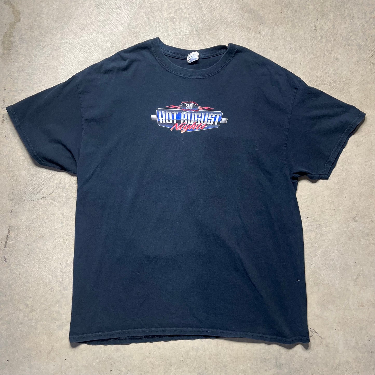 Hot August Nights 30th Anniversary Tshirt XL