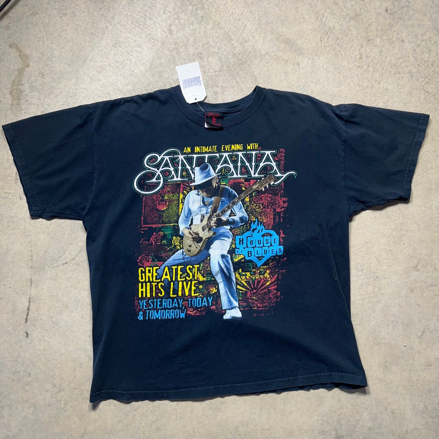 Santana House of Blues Tshirt XL