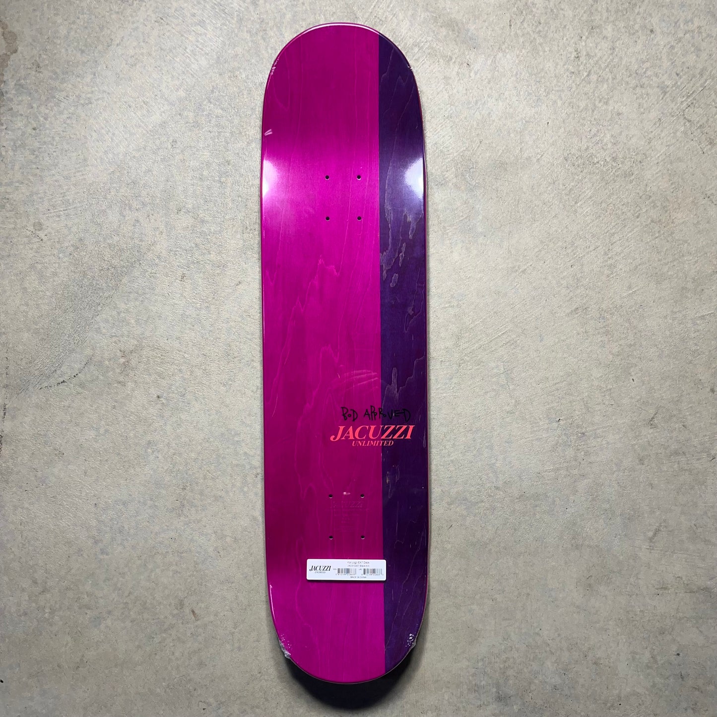 Jacuzzi Koi Logo EX7 8.5" Deck