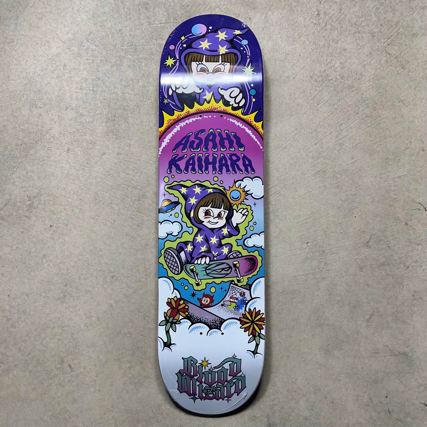 Blood Wizard Asahi Wizard 8.25" Deck