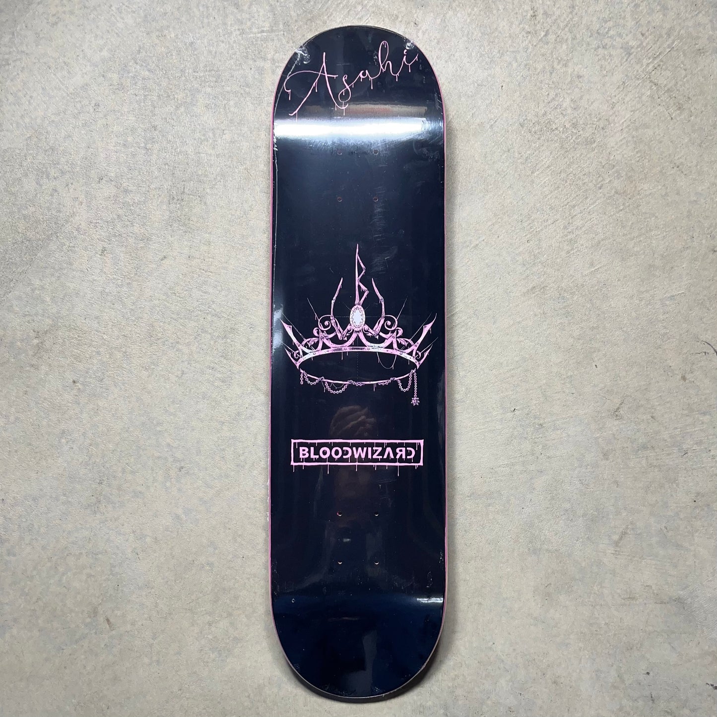 Blood Wizard Asahi Crown 8" Deck