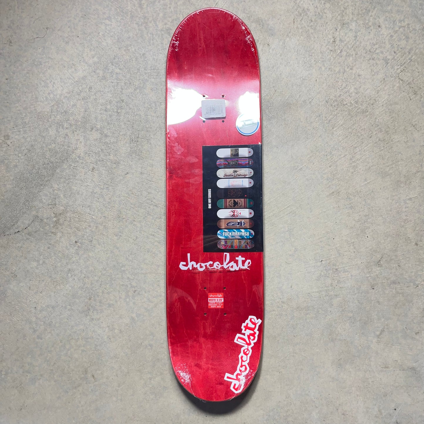 Chocolate Elijah Berle 1994 One Off Series 8.125" Deck