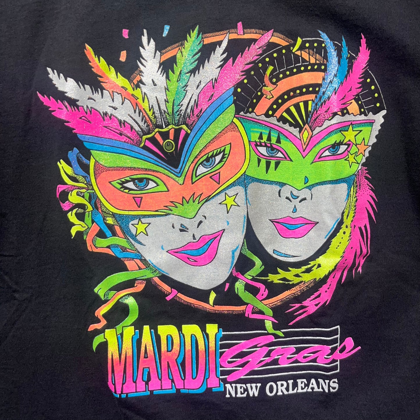 Mardi Gras New Orleans T-Shirt XL