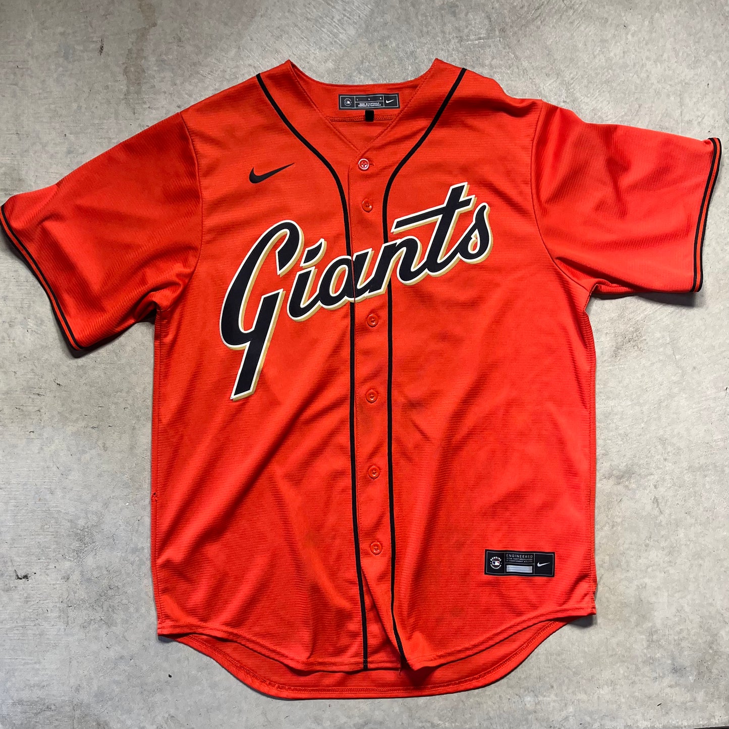 SF Giants Thairo Estrada #39 Alternate Baseball Jersey