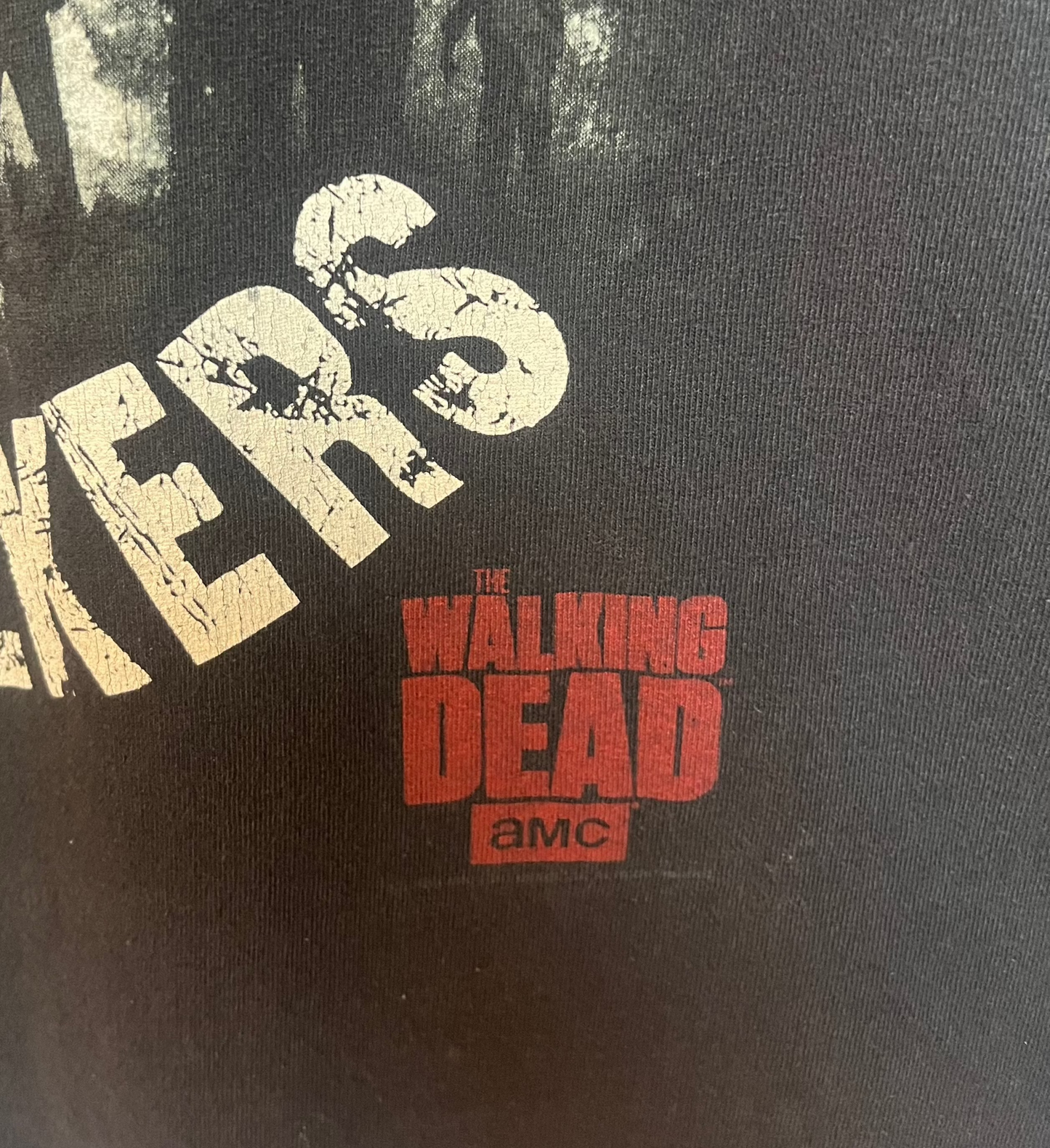 T-Shirt Vintage Walking Dead Large