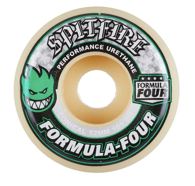 Spitfire F4 Conical 101 Duro Green Logo