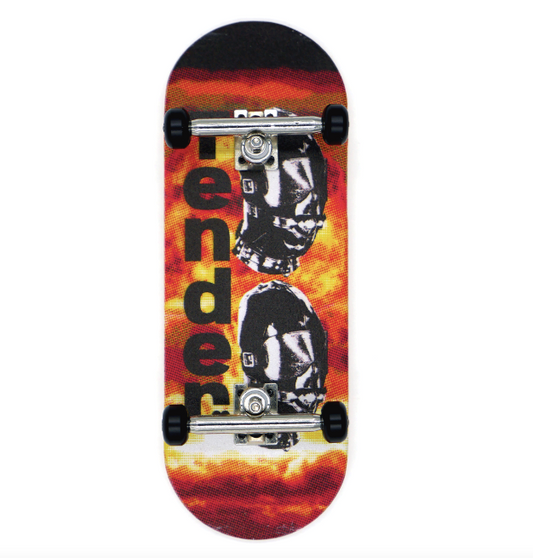 Tender "Nuked" Fingerboard Complete (Tender-Nuked-Fingerboard-Complete)