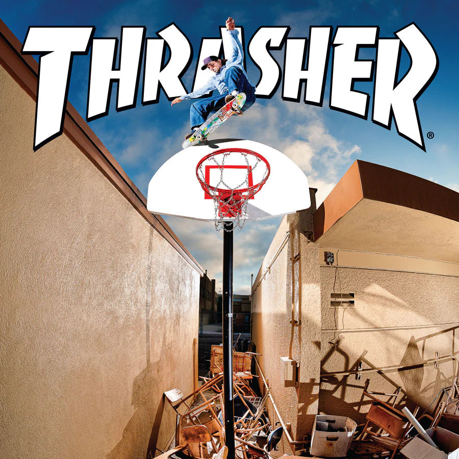 Thrasher Magazine August 2026 Tom Karangelov Cover