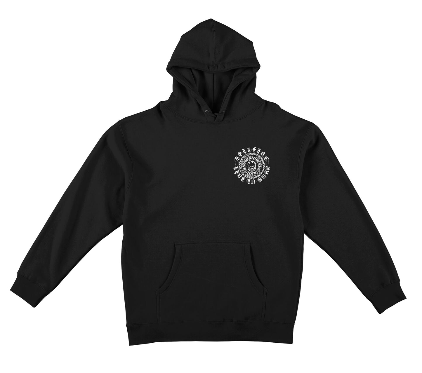 Spitfire Classic Web Black Hoodie