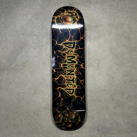 Demented Skull Logo Deck