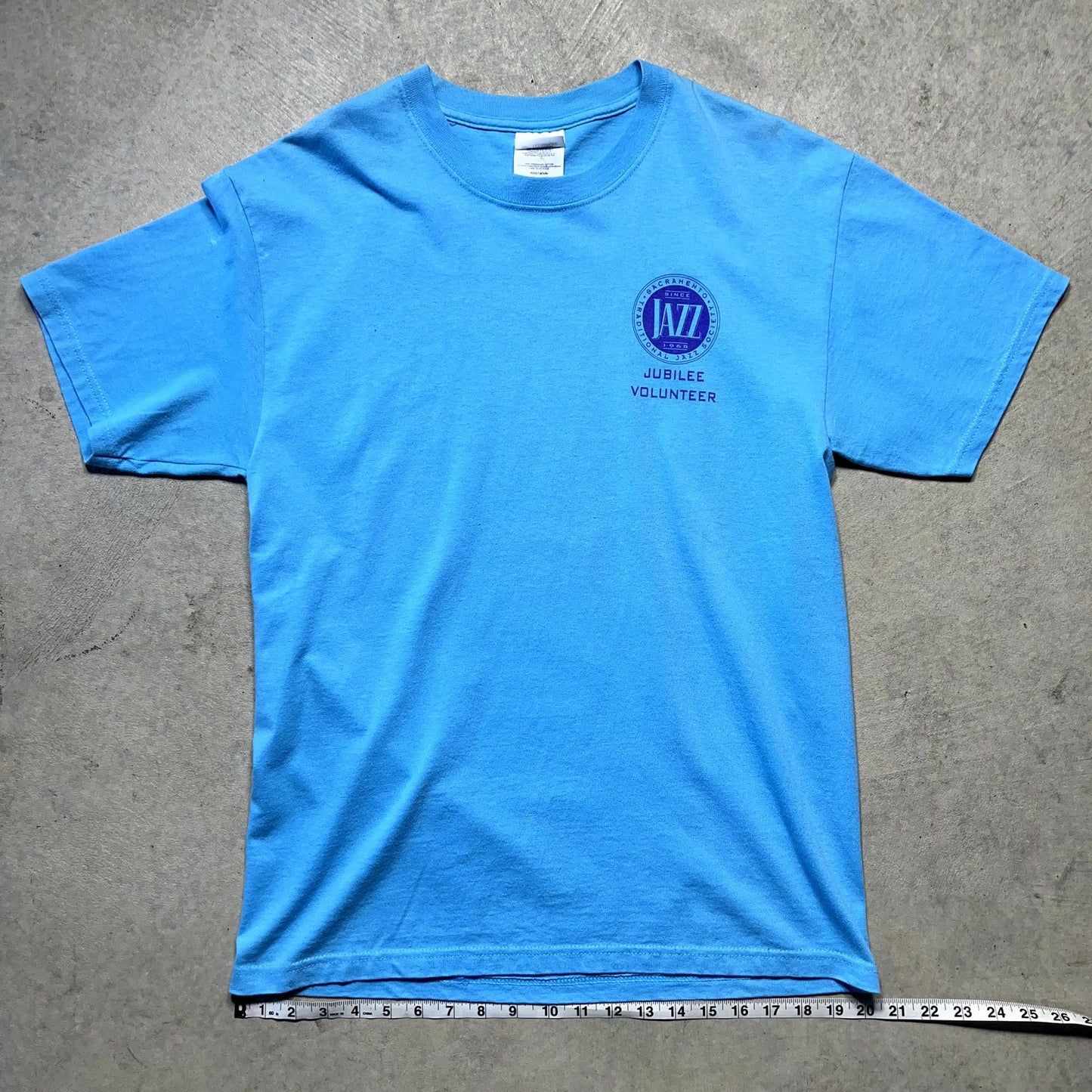 2005 Sacramento Jazz Jubilee Volunteer T-Shirt Size Medium