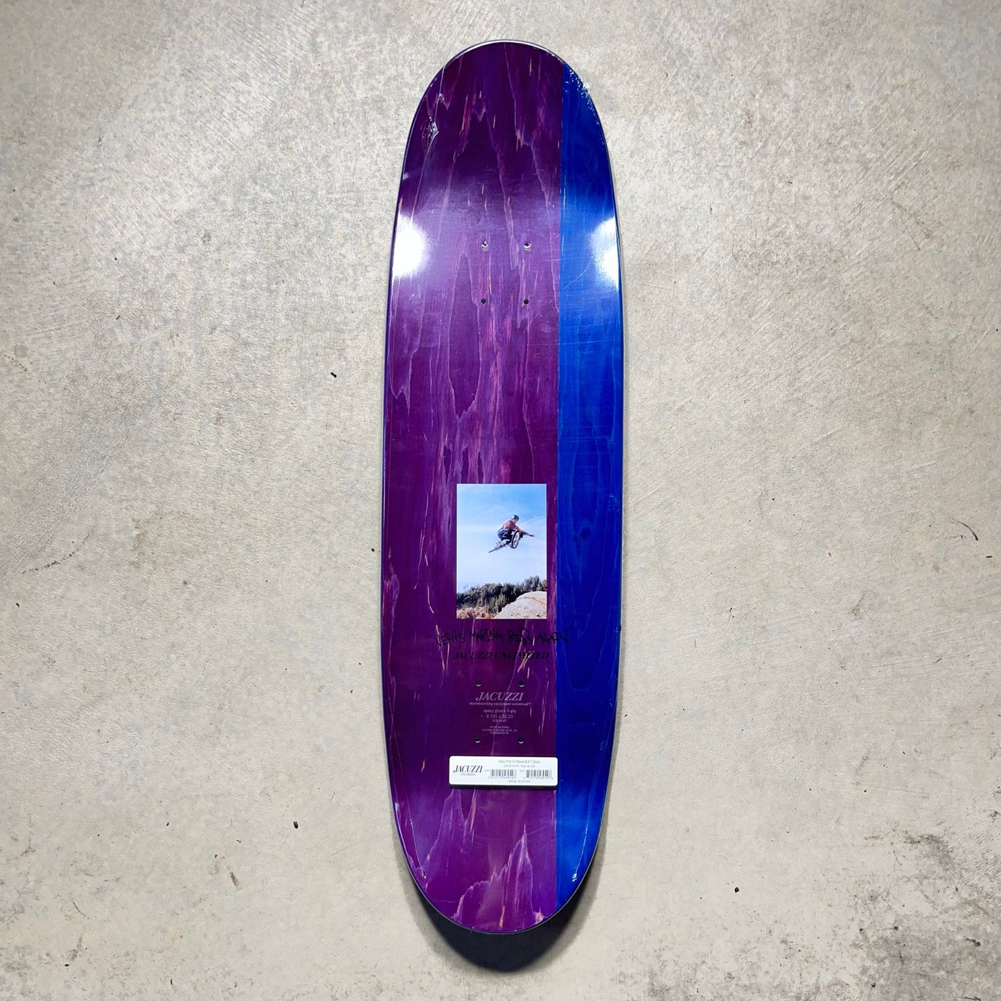 Jacuzzi Tony Latham Dirtbike Deck 
9.1