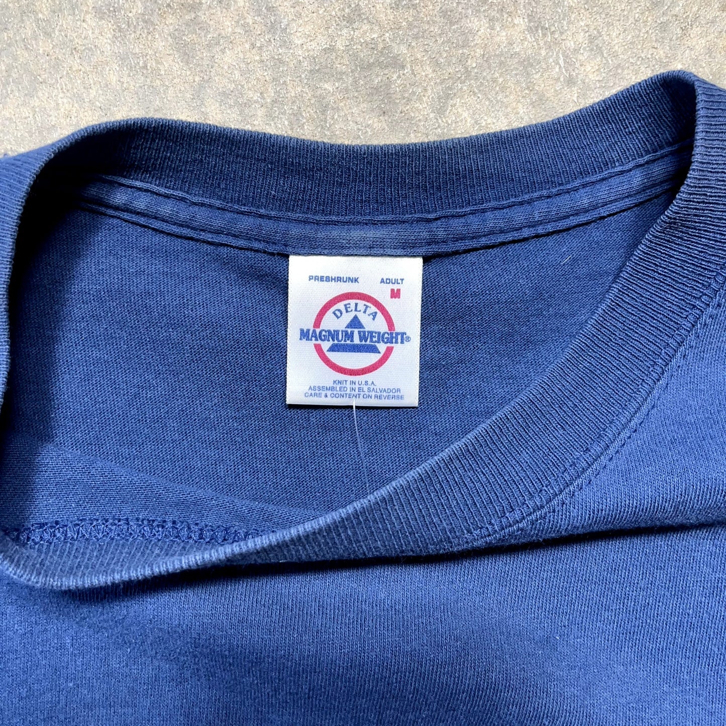 Alaska Embroidered T-Shirt Made in USA Size Large