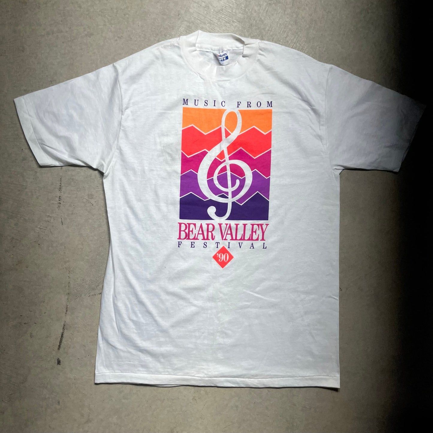 1990 Bear Valley Festival T-shirt