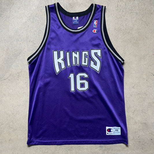 Vintage Peja Stojacovic Sacramento Kings Jersy XL