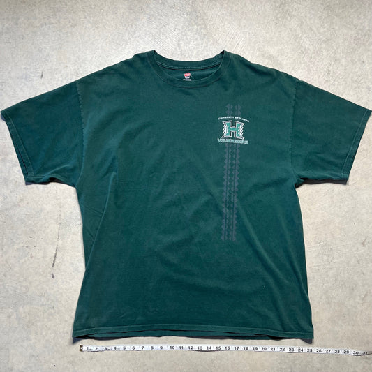 University of Hawaii Warriors T-Shirt Size 2XL
