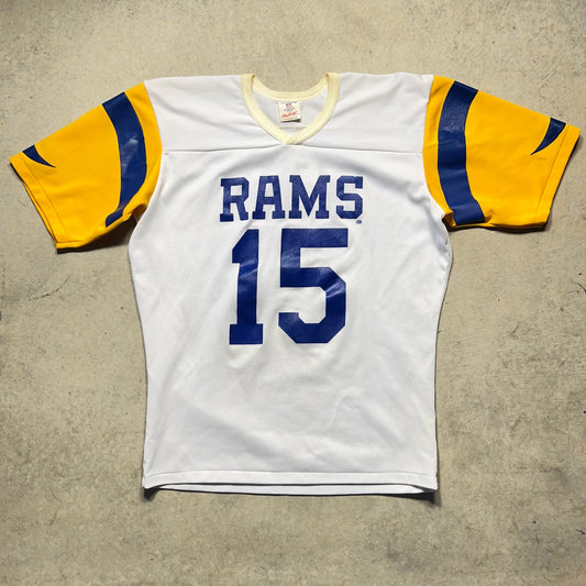 Vintage LA Rams NFL Jersey Number 15 1980’s Medium