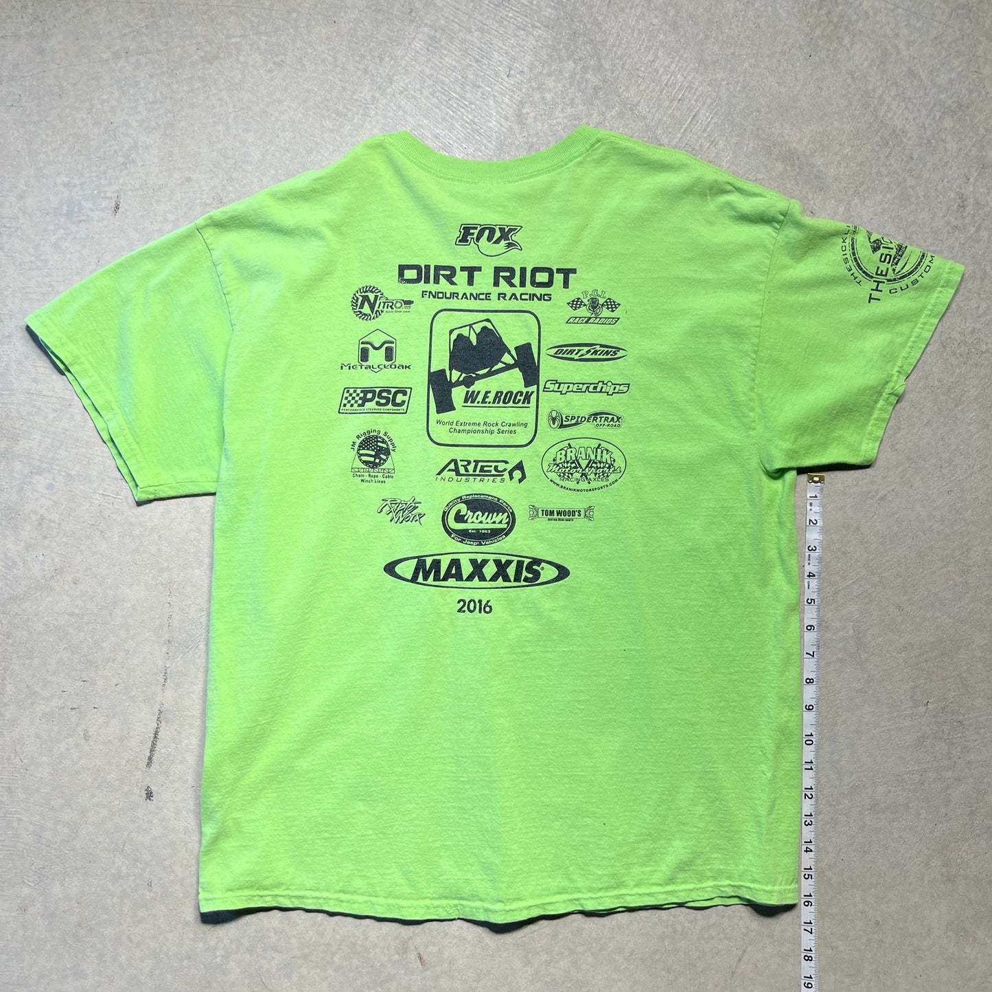 W.E. Rock Judge World Rock Crawling T-Shirt Size XL