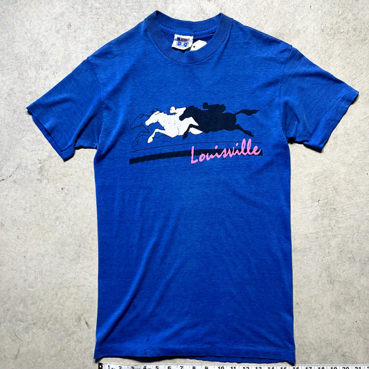 Vintage Louisville Racehorse T-Shirt Made in USA Size Medium