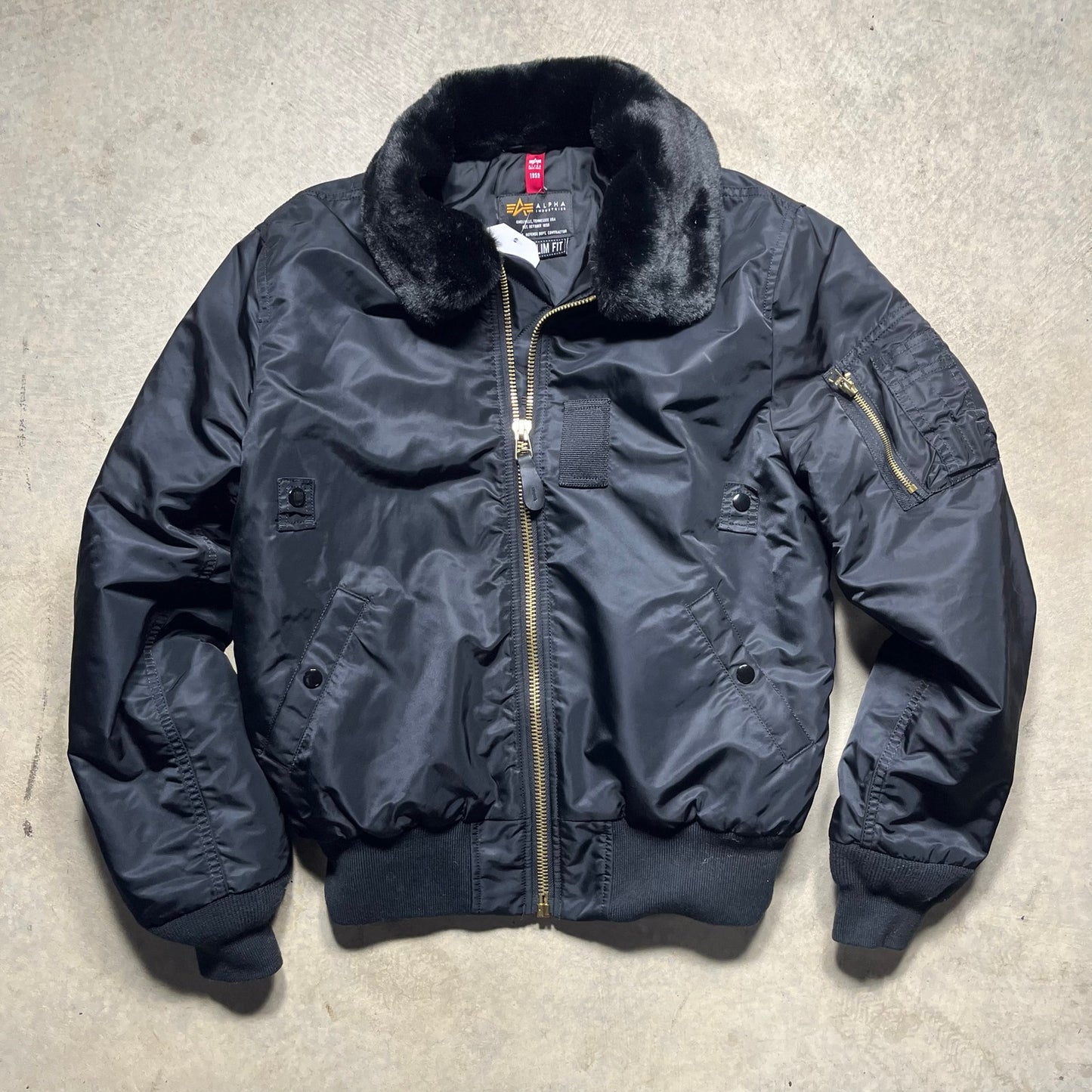 Alpha Industries B-15 flight jacket Medium