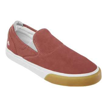 Emerica Wino g6 Slip On Burgundy/Gum